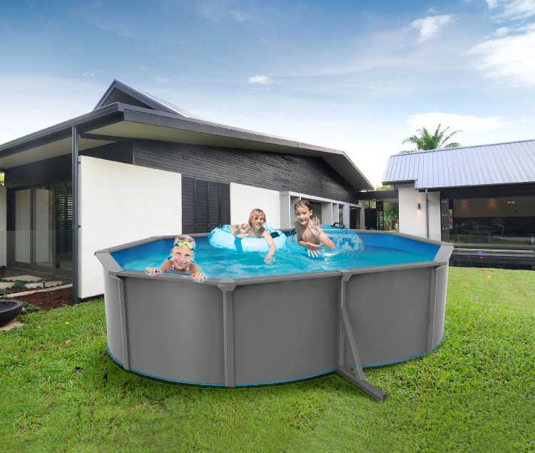 Garden Oval Customize Above Ground Swimming Pools for Adults