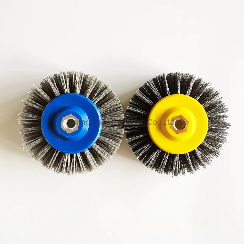 Abrasive Nylon Wheel Polishing Brush for Drill