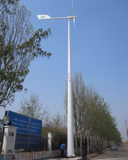 Application d'une éolienne de 10 kW en micro